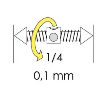 Universal-Sektorenschraube